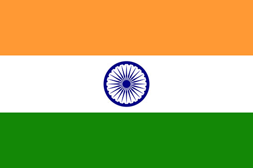 Drapeau de l'Inde